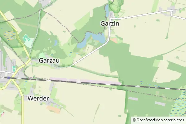 Mapa Garzau