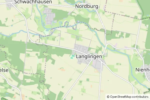 Mapa Langlingen