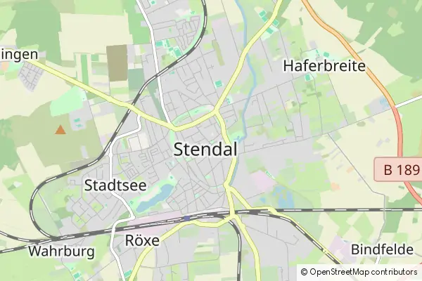 Mapa Stendal