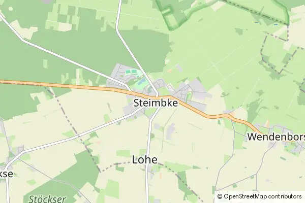 Mapa Steimbke