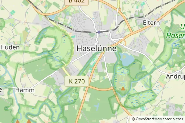 Mapa Haselunne