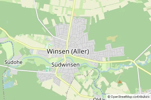 Mapa Winsen an der Aller