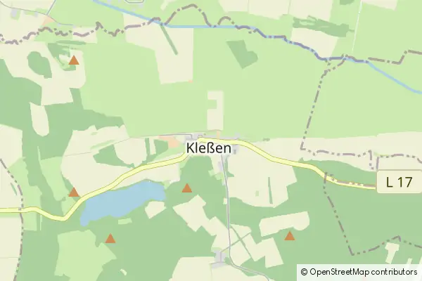 Mapa Kleßen