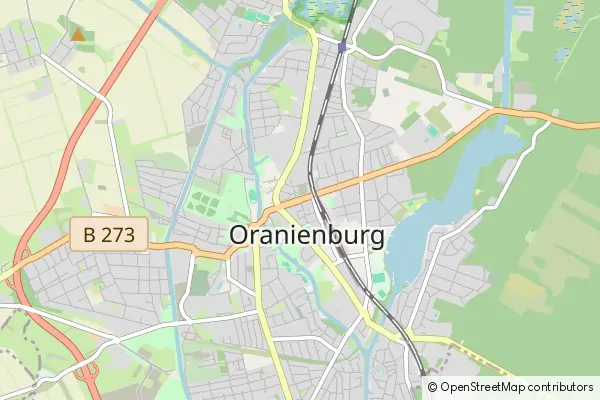 Mapa Oranienburg