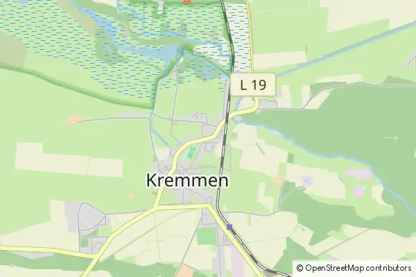 Mapa Kremmen