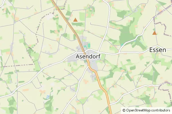 Mapa Asendorf