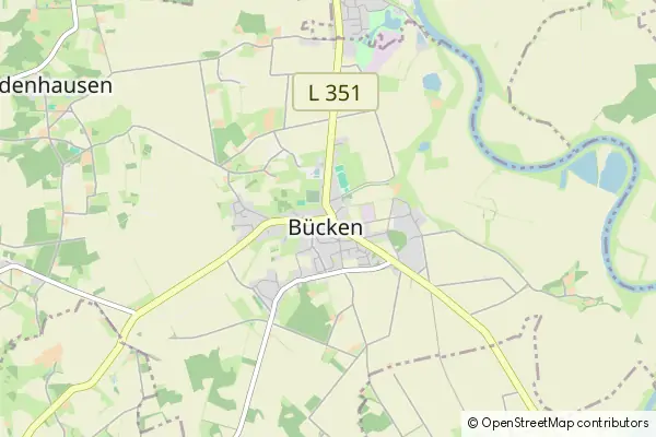 Mapa Buecken