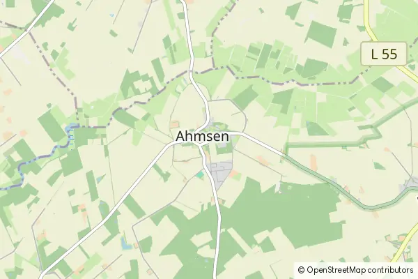 Mapa Ahmsen