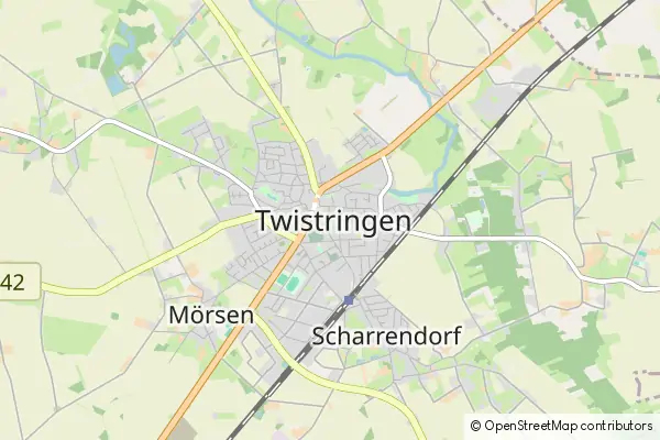 Mapa Twistringen