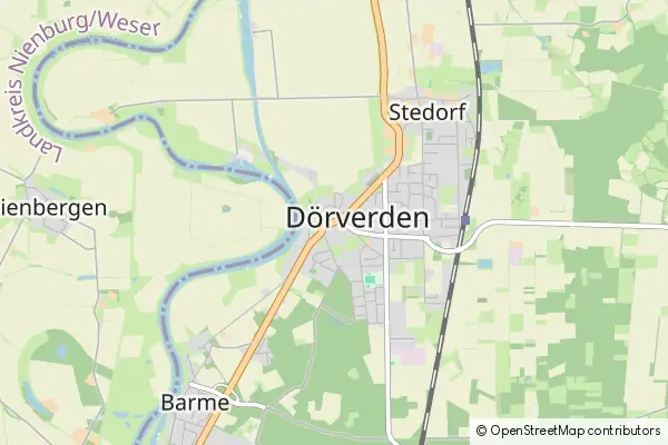 Mapa Doerverden