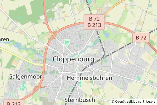 Mapa Cloppenburg