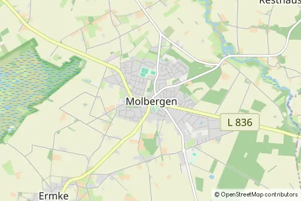 Mapa Molbergen