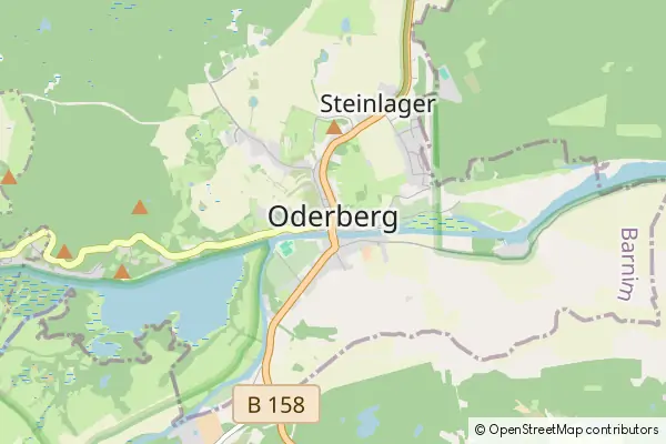 Mapa Oderberg