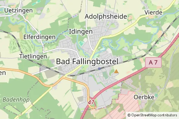 Mapa Bad Fallingbostel