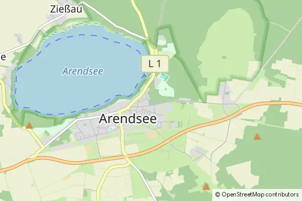 Mapa Arendsee