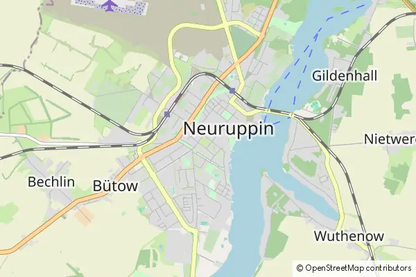 Mapa Neuruppin