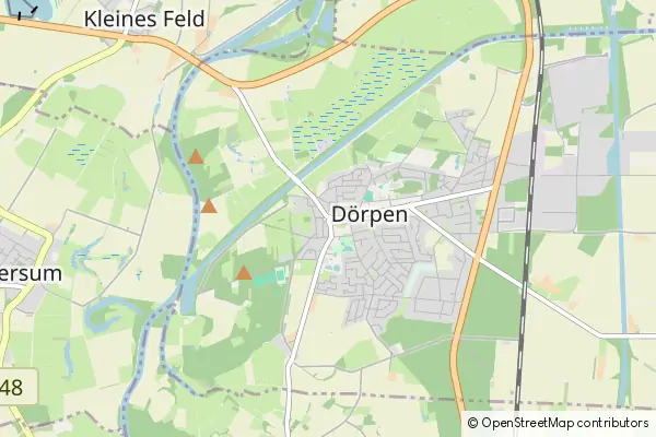 Mapa Dörpen