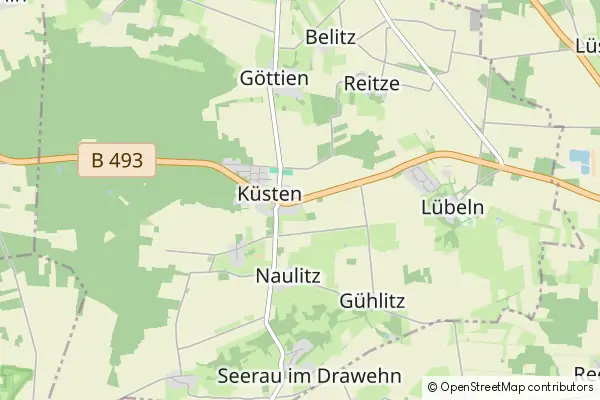 Mapa Kuesten