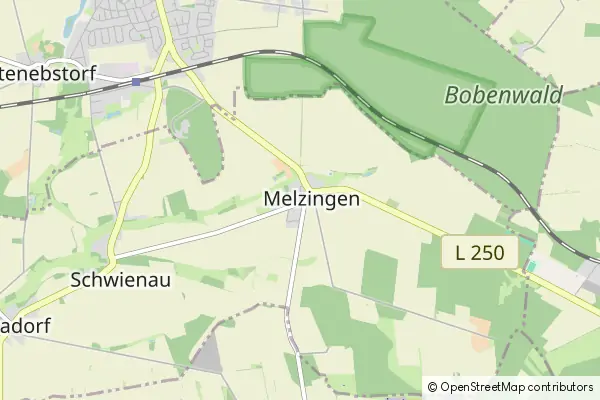 Mapa Melzingen