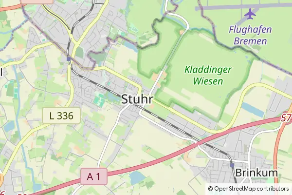 Mapa Stuhr