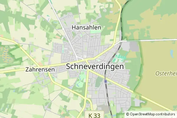 Mapa Schneverdingen