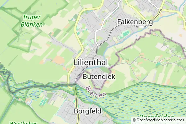 Mapa Lilienthal