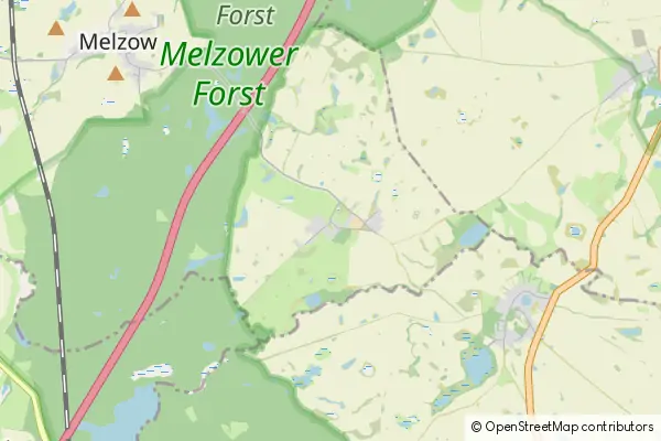 Mapa Gruenheide