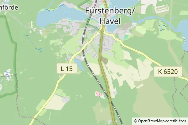 Mapa Fürstenberg