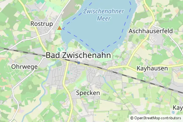 Mapa Bad Zwischenahn