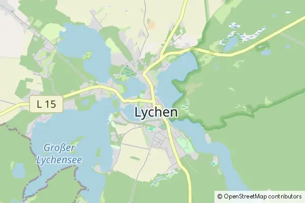 Mapa Lychen