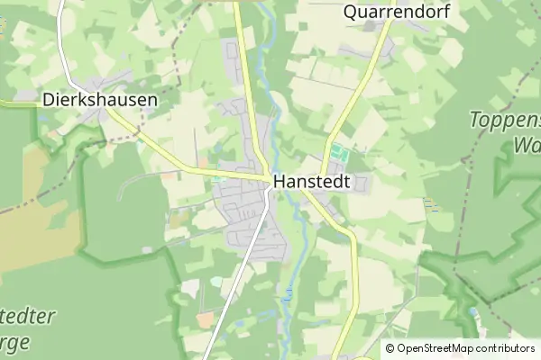 Mapa Hanstedt