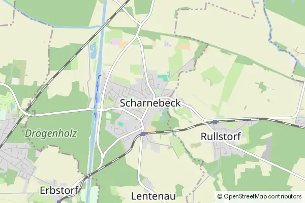 Mapa Scharnebeck