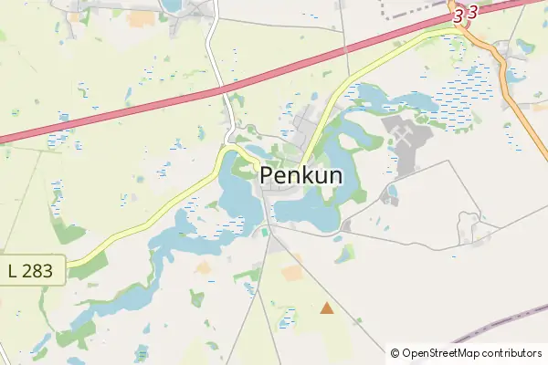 Mapa Penkun