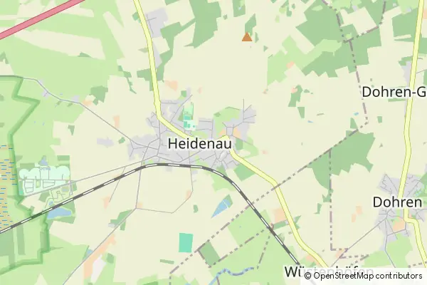 Mapa Heidenau