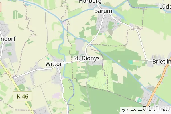 Mapa St. Dionys