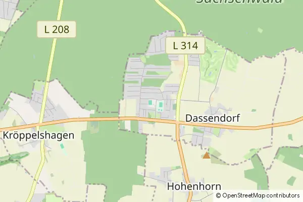 Mapa Dassendorf