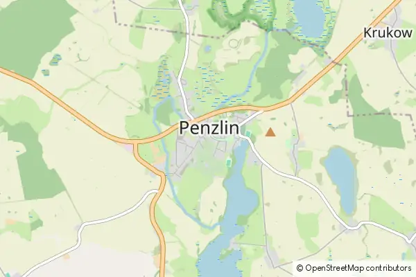 Mapa Penzlin