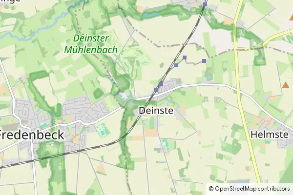 Mapa Deinste