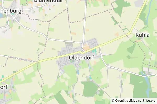 Mapa Oldendorf