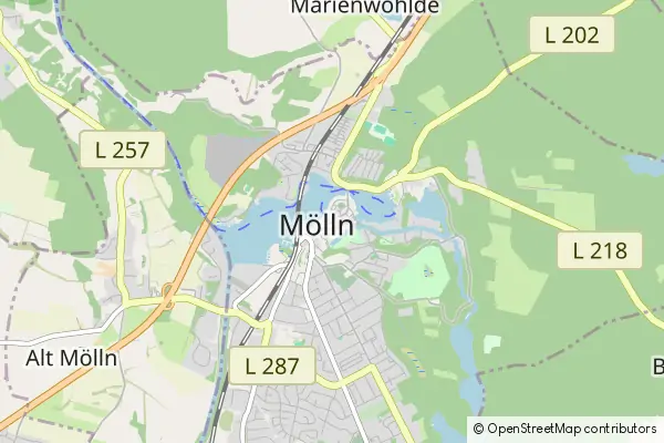 Mapa Molln