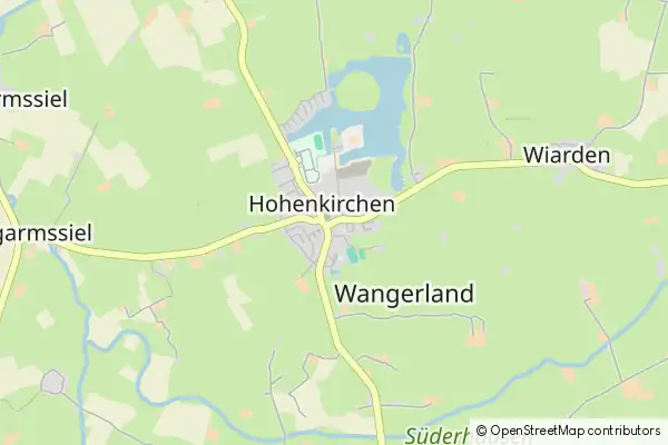 Mapa Wangerland