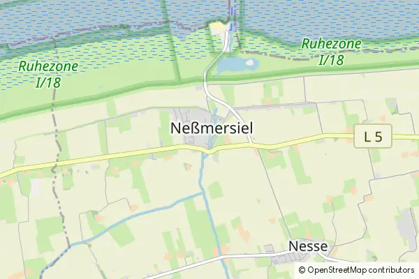 Mapa Neßmersiel