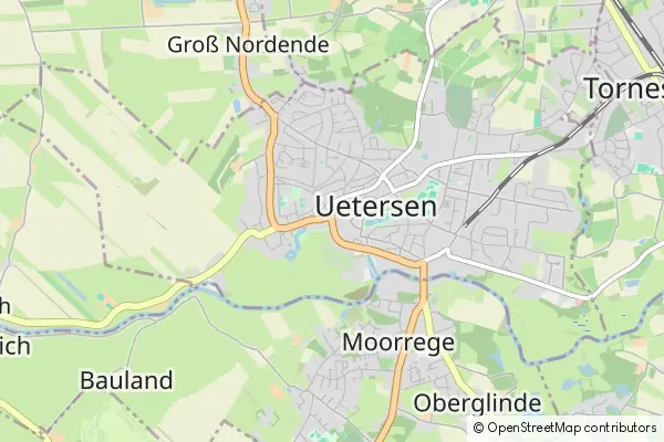 Mapa Uetersen