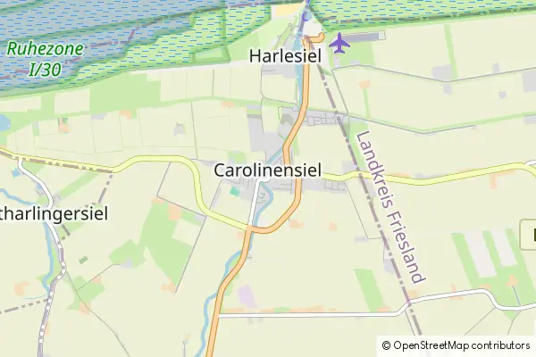 Mapa Carolinensiel