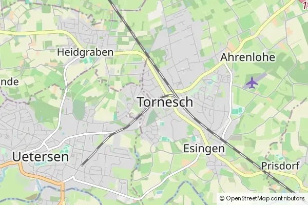 Mapa Tornesch