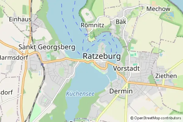 Mapa Ratzeburg