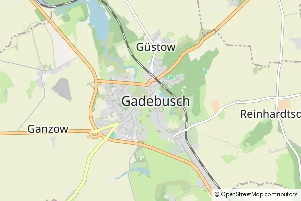 Mapa Gadebusch