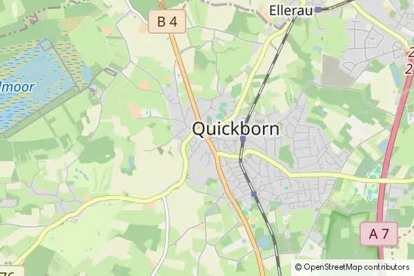 Mapa Quickborn