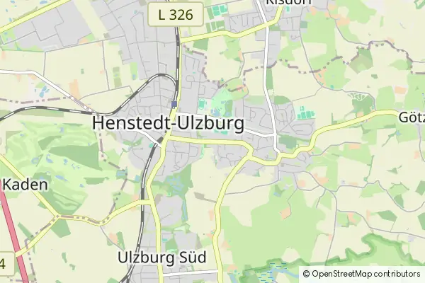 Mapa Henstedt-Ulzburg