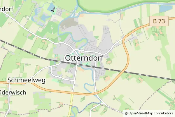 Mapa Otterndorf